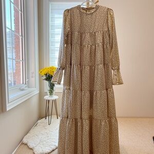 Ruffle Tier Polka Dot Dress — Soft Girl Vintage Vibes